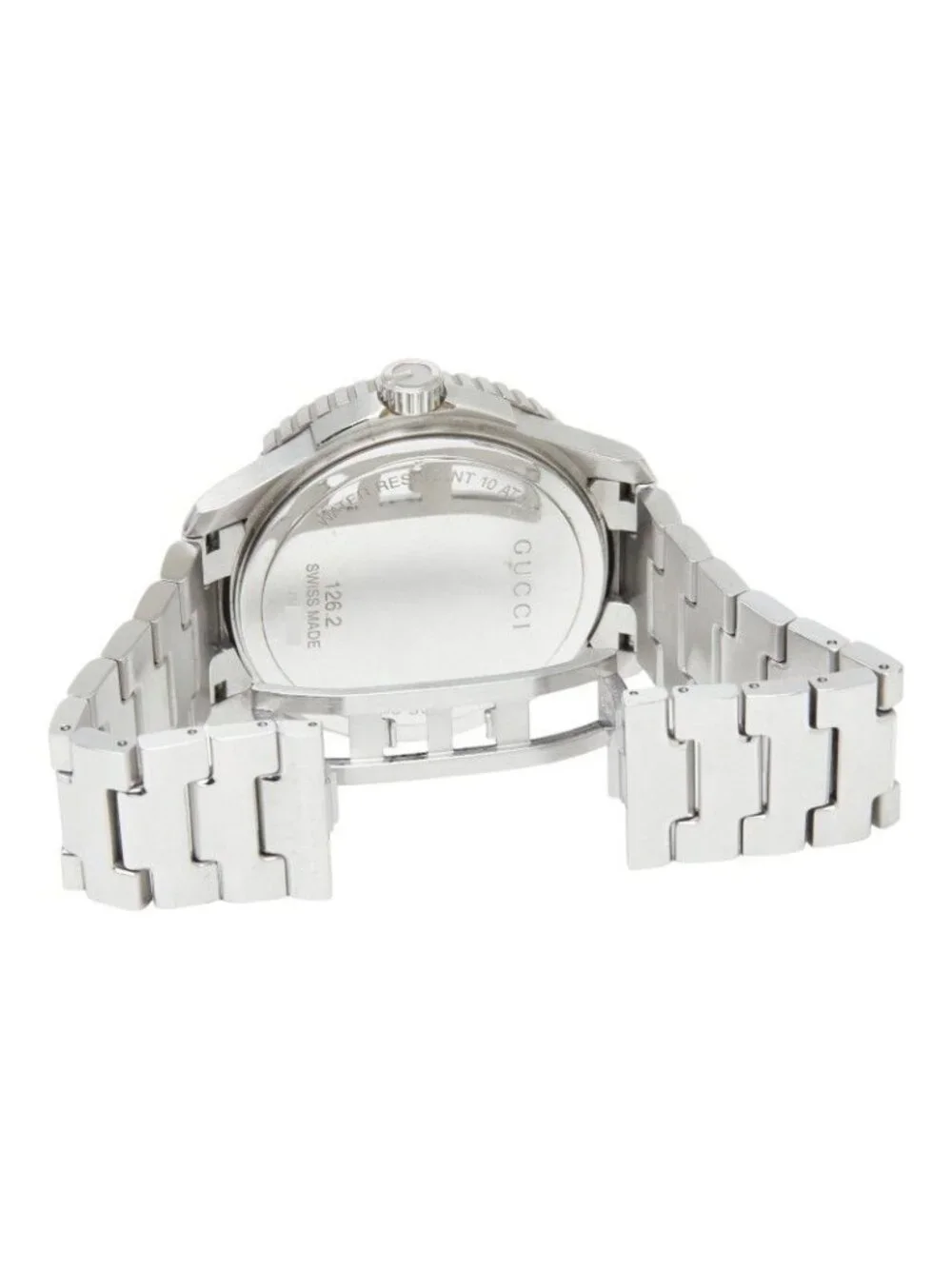 Gucci Timeless Sports Watch Navy Silver Stainless Steel